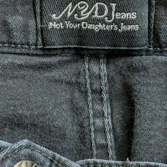 Nydj black jeans, size 16 petite - Picture 4 of 5